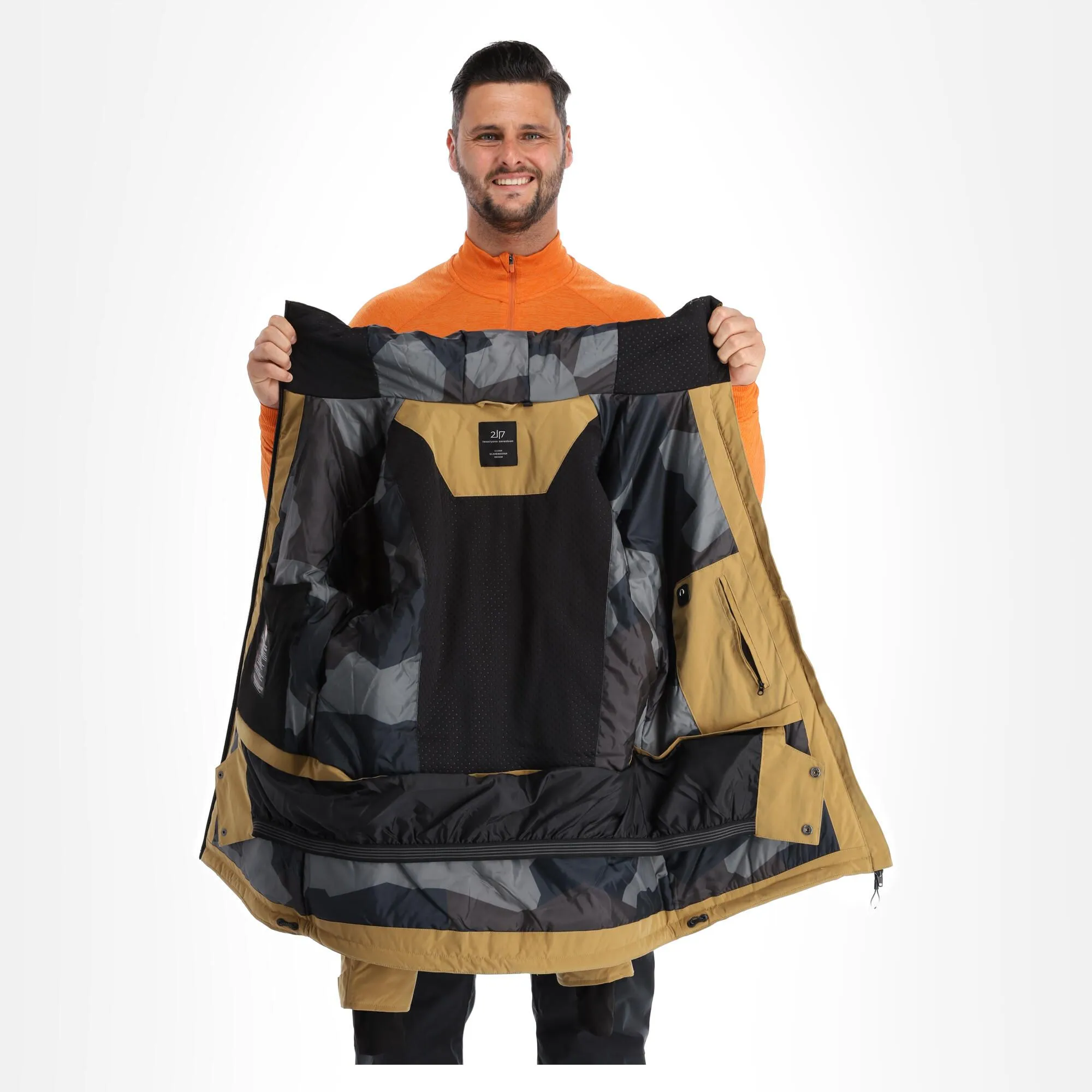 2117 Of Sweden, Nyhem Veste De Ski Hommes Or 7 2117 Of Sweden, Nyhem Veste De Ski Hommes Or – Image 5