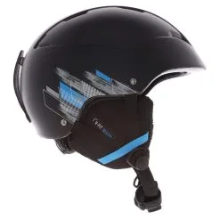 Cairn, Flow Casque De Ski Enfants Mat Racing Noir -ColourWear Soldes 22cairn118v2 bi 05