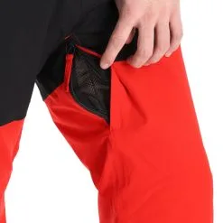 Deluni, Icerocker Pro/Plus Pantalon De Ski Hommes Rouge -ColourWear Soldes 22delun102v1 bi 10