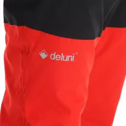 Deluni, Icerocker Pro/Plus Pantalon De Ski Hommes Rouge -ColourWear Soldes 22delun102v1 bi 12