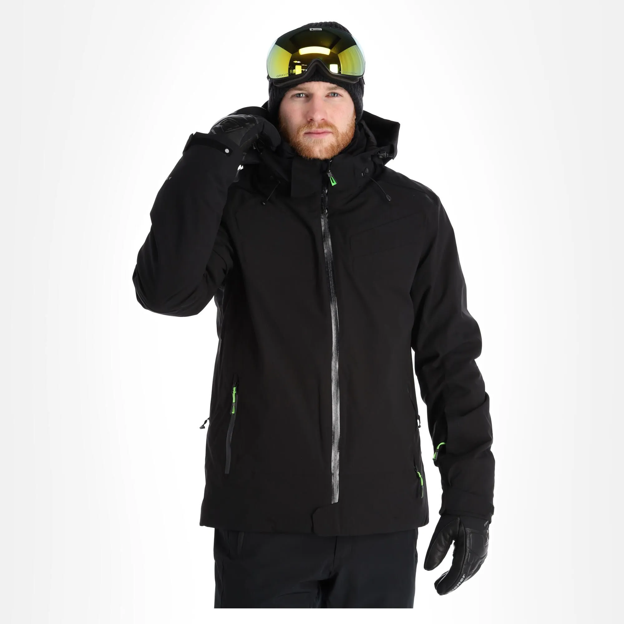 Icepeak, Eisenberg Veste De Ski Hommes Noir 3 Icepeak, Eisenberg Veste De Ski Hommes Noir