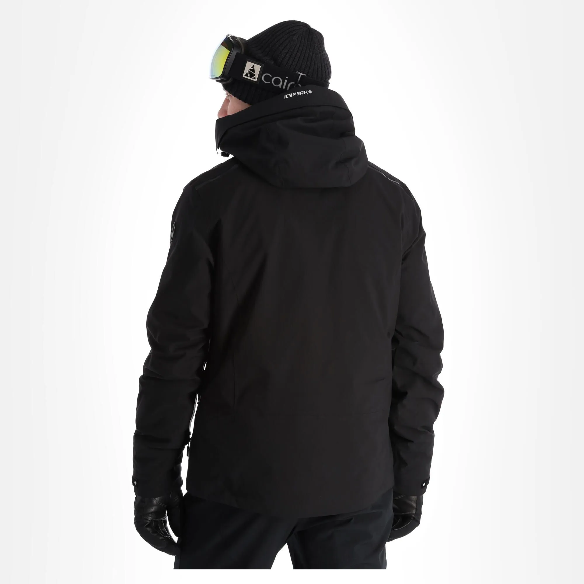 Icepeak, Eisenberg Veste De Ski Hommes Noir 4 Icepeak, Eisenberg Veste De Ski Hommes Noir – Image 2