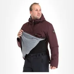 Napapijri, Rainforest Winter 3 (2022/2023) Anorak D'hiver Hommes Burgundy Fudge Violet -ColourWear Soldes 22napap111v9 bi 06