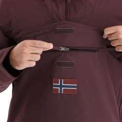 Napapijri, Rainforest Winter 3 (2022/2023) Anorak D'hiver Hommes Burgundy Fudge Violet -ColourWear Soldes 22napap111v9 bi 08