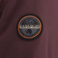 Napapijri, Rainforest Winter 3 (2022/2023) Anorak D'hiver Hommes Burgundy Fudge Violet -ColourWear Soldes 22napap111v9 bi 11