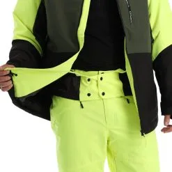 O'Neill, Carbon Veste De Ski Hommes Colour Block Pyranine Jaune -ColourWear Soldes 22o nei108v2 bi 09