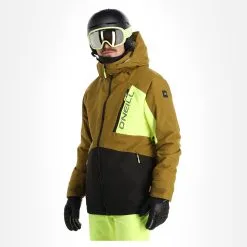 O'Neill, Jigsaw Veste De Ski Hommes Colour Block Plantation Vert -ColourWear Soldes 22o nei109v2 bi 04