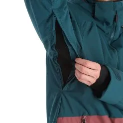 O'Neill, Jigsaw Veste De Ski Hommes Colour Block Deap Teal Bleu -ColourWear Soldes 22o nei109v3 bi 10