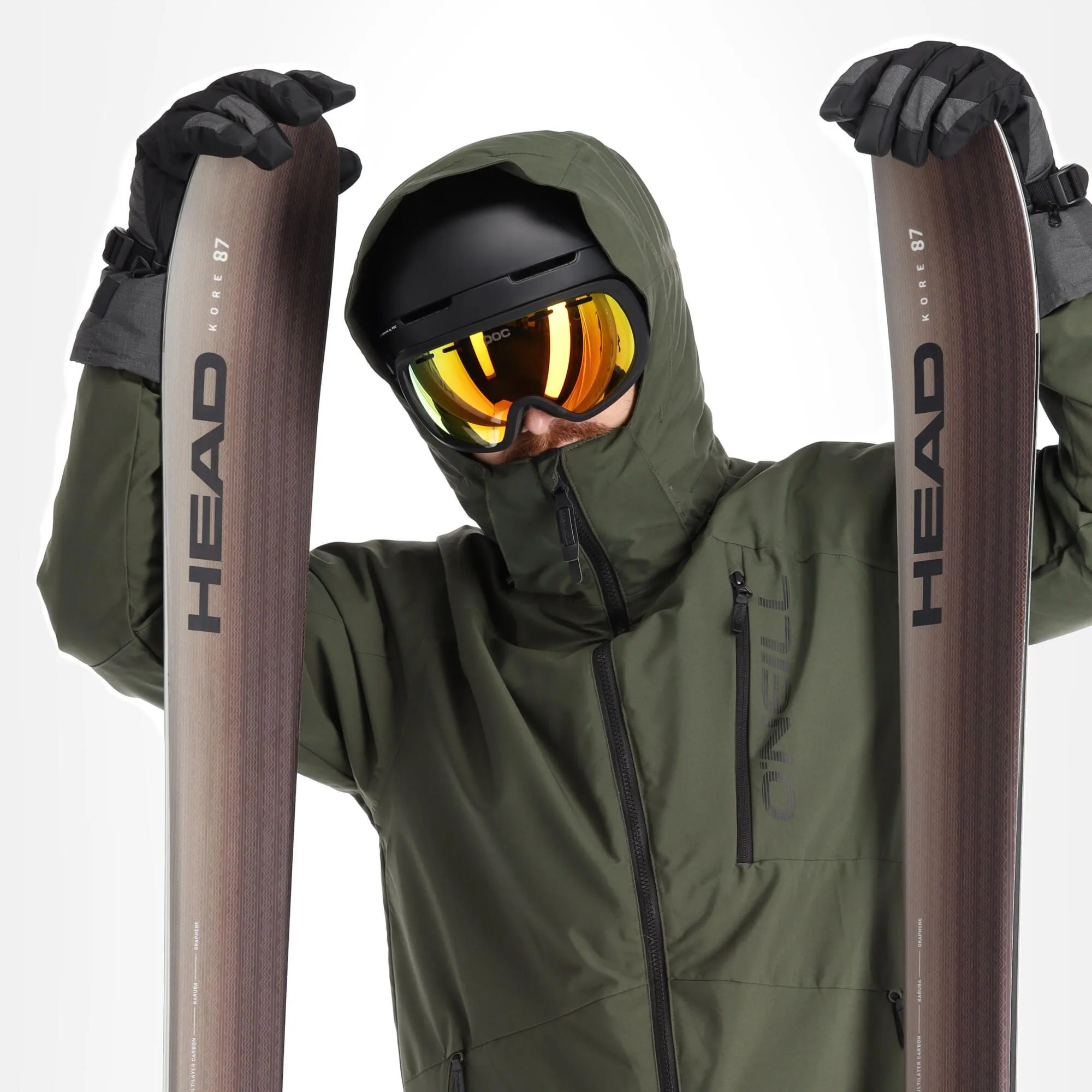 O'Neill, Hammer Veste De Ski Hommes Forest Night Vert 6 O'Neill, Hammer Veste De Ski Hommes Forest Night Vert – Image 4