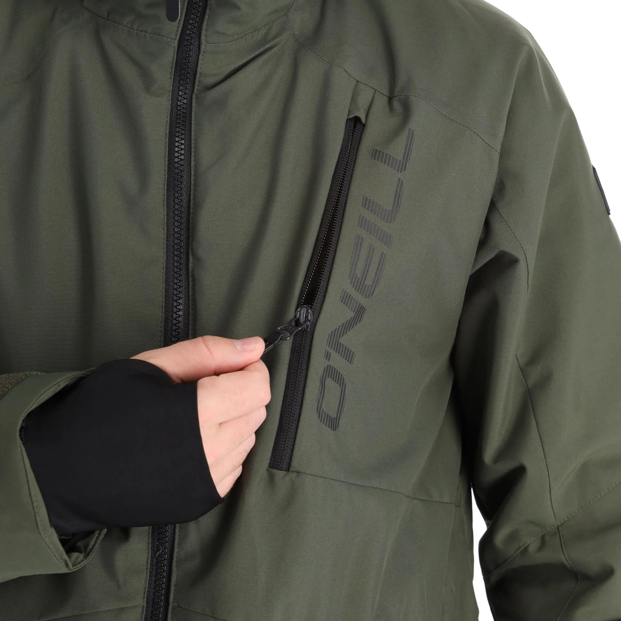 O'Neill, Hammer Veste De Ski Hommes Forest Night Vert 9 O'Neill, Hammer Veste De Ski Hommes Forest Night Vert – Image 7