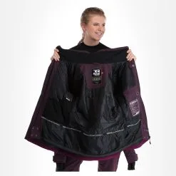 Rehall, Evy-R Veste De Ski Femmes Plum Perfect Violet -ColourWear Soldes 22rehal139v3 bi 06