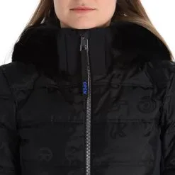 Rossignol, Twins Down Jc De Castelbajac Veste De Ski Femmes Noir -ColourWear Soldes 22rossi106v2 bi 07