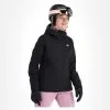4F, Kudn001 Veste De Ski Femmes Deep Noir -ColourWear Soldes 4f kudn001 aa jas gevoerd dames deep zwart 224fxxx101v4 BI 02