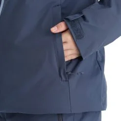 4F, Kudn001 Veste De Ski Femmes Denim Bleu -ColourWear Soldes 4f kudn001 aa jas gevoerd dames denim blauw 224fxxx101v3 BI 08