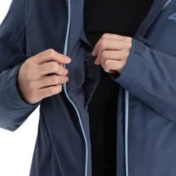 4F, Kudn001 Veste De Ski Femmes Denim Bleu -ColourWear Soldes 4f kudn001 aa jas gevoerd dames denim blauw 224fxxx101v3 BI 10