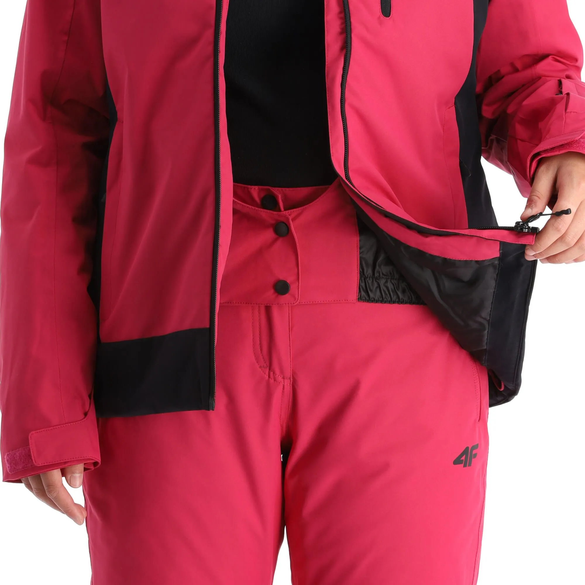 4F, Kudn002 Veste De Ski Femmes Hot Rose 10 4F, Kudn002 Veste De Ski Femmes Hot Rose – Image 8
