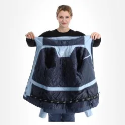 4F, Kudn002 Veste De Ski Femmes Light Bleu -ColourWear Soldes 4f kudn002 aa jas gevoerd dames light blauw 224fxxx102v3 BI 06