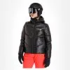 4F, Kudn004 Veste De Ski Femmes Deep Noir -ColourWear Soldes 4f kudn004 aa jas gevoerd dames deep zwart 224fxxx103v1 BI 02