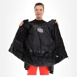 4F, Kudn004 Veste De Ski Femmes Deep Noir -ColourWear Soldes 4f kudn004 aa jas gevoerd dames deep zwart 224fxxx103v1 BI 06