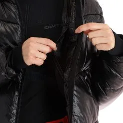 4F, Kudn004 Veste De Ski Femmes Deep Noir -ColourWear Soldes 4f kudn004 aa jas gevoerd dames deep zwart 224fxxx103v1 BI 10