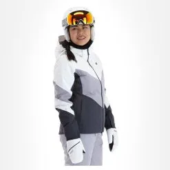 4F, Kudn008 Veste De Ski Femmes Dark Gris