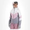 4F, Kudn008 Veste De Ski Femmes Light Rose -ColourWear Soldes 4f kudn008 aa jas gevoerd dames light roze 224fxxx104v3 BI 02