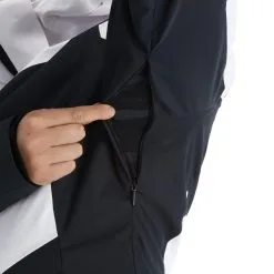 4F, Kudn011 Veste De Ski Femmes Deep Noir -ColourWear Soldes 4f kudn011 aa jas gevoerd dames deep zwart 224fxxx105v1 BI 11