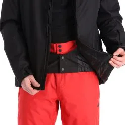 4F, Kumn001 Veste De Ski Hommes Deep Noir -ColourWear Soldes 4f kumn001 aa jas gevoerd heren deep zwart 224fxxx106v2 BI 11