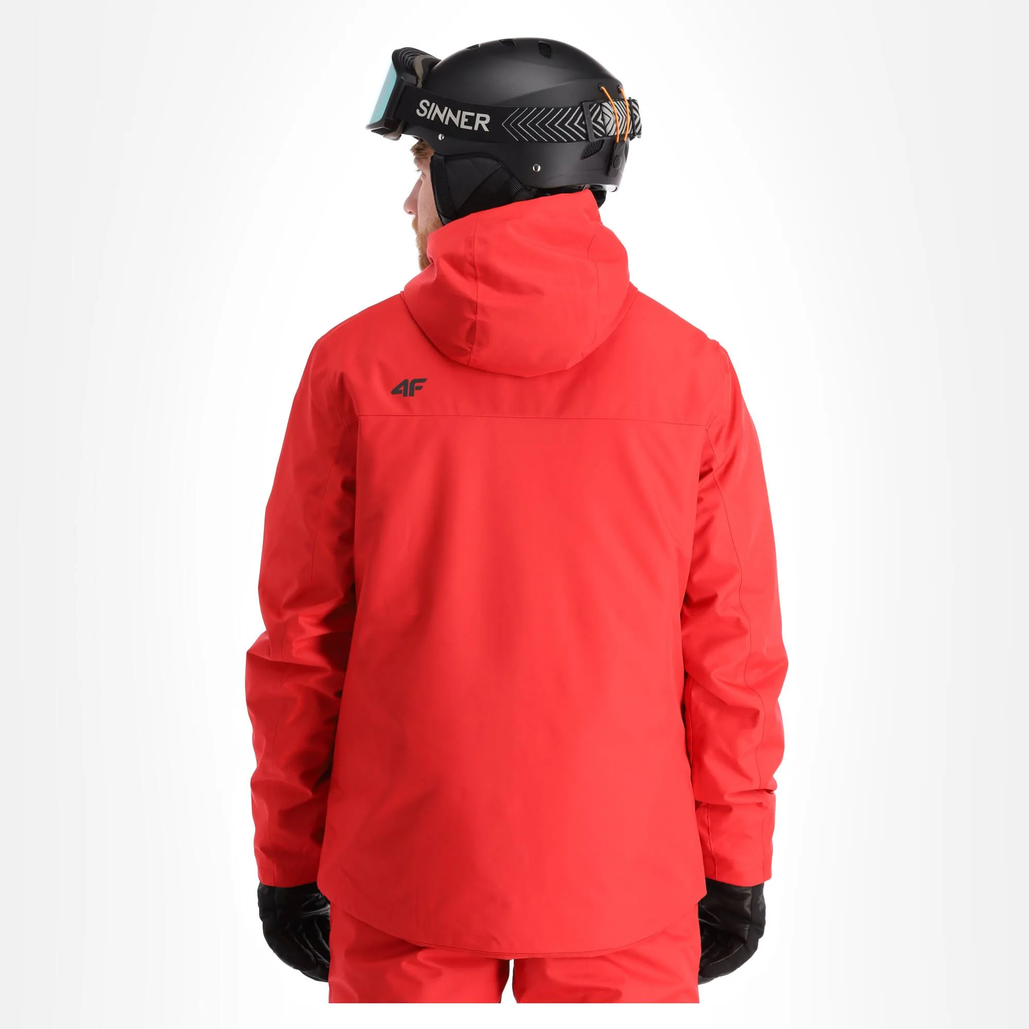 4F, Kumn001 Veste De Ski Hommes Rouge 4 4F, Kumn001 Veste De Ski Hommes Rouge – Image 2
