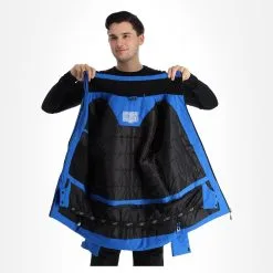 4F, Kumn003 Veste De Ski Hommes Cobalt Bleu -ColourWear Soldes 4f kumn003 aa jas gevoerd heren cobalt blauw 224fxxx107v4 BI 06