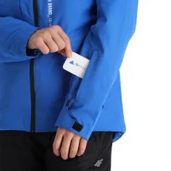 4F, Kumn003 Veste De Ski Hommes Cobalt Bleu -ColourWear Soldes 4f kumn003 aa jas gevoerd heren cobalt blauw 224fxxx107v4 BI 08