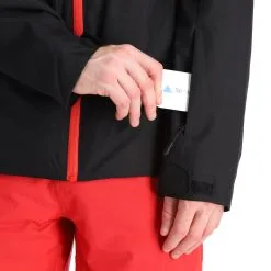 4F, Kumn003 Veste De Ski Hommes Deep Noir -ColourWear Soldes 4f kumn003 aa jas gevoerd heren deep zwart 224fxxx107v3 BI 07