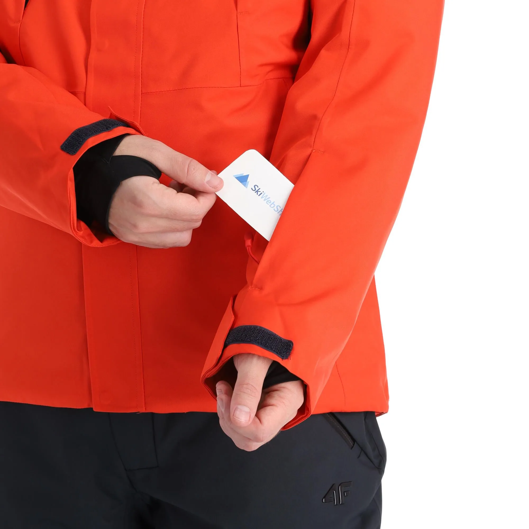 4F, Kumn004 Veste De Ski Hommes Rouge 9 4F, Kumn004 Veste De Ski Hommes Rouge – Image 7