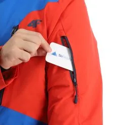 4F, Kumn008 Veste De Ski Hommes Cobalt Bleu 18 4F, Kumn008 Veste De Ski Hommes Cobalt Bleu -ColourWear Soldes 4f kumn008 aa jas gevoerd heren cobalt blauw 224fxxx109v1 BI 08
