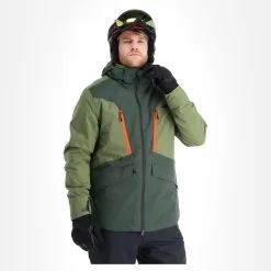 4F, Kumn008 Veste De Ski Hommes Dark Vert 14 4F, Kumn008 Veste De Ski Hommes Dark Vert -ColourWear Soldes 4f kumn008 aa jas gevoerd heren dark groen 224fxxx109v3 BI 04