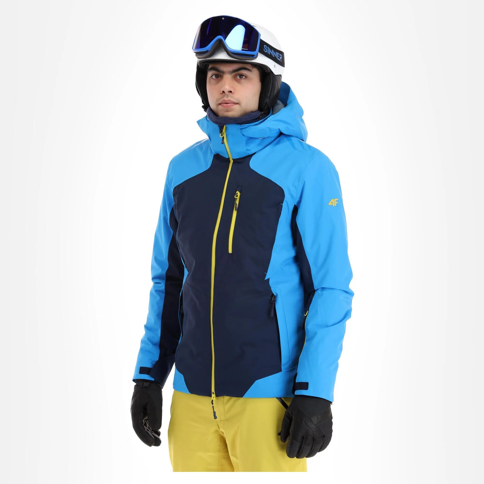 4F, Kumn010 Veste De Ski Hommes Bleu 3 4F, Kumn010 Veste De Ski Hommes Bleu