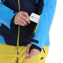 4F, Kumn010 Veste De Ski Hommes Bleu 17 4F, Kumn010 Veste De Ski Hommes Bleu -ColourWear Soldes 4f kumn010 aa jas gevoerd heren blauw 224fxxx110v2 BI 07