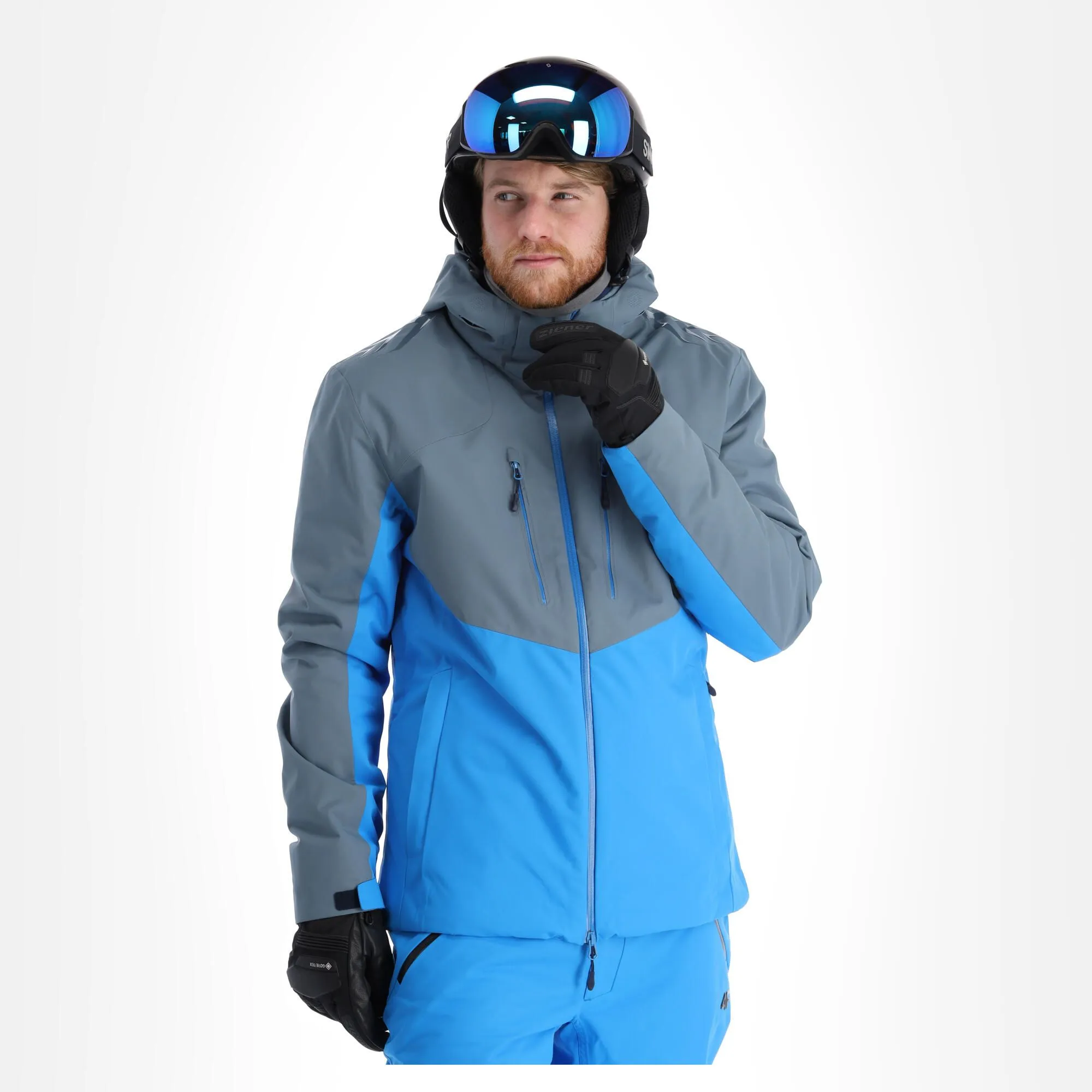 4F, Kumn011 Veste De Ski Hommes Anthracite Gris 5 4F, Kumn011 Veste De Ski Hommes Anthracite Gris – Image 3