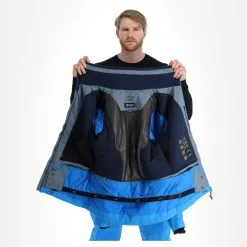 4F, Kumn011 Veste De Ski Hommes Anthracite Gris 16 4F, Kumn011 Veste De Ski Hommes Anthracite Gris -ColourWear Soldes 4f kumn011 aa jas gevoerd heren anthracite grijs 224fxxx111v3 BI 06