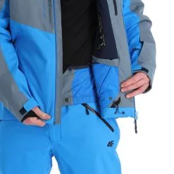 4F, Kumn011 Veste De Ski Hommes Anthracite Gris 20 4F, Kumn011 Veste De Ski Hommes Anthracite Gris -ColourWear Soldes 4f kumn011 aa jas gevoerd heren anthracite grijs 224fxxx111v3 BI 10