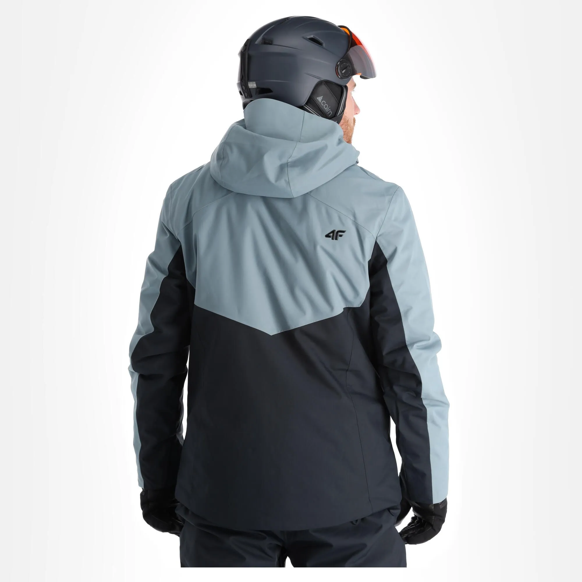 4F, Kumn011 Veste De Ski Hommes Deep Noir 4 4F, Kumn011 Veste De Ski Hommes Deep Noir – Image 2