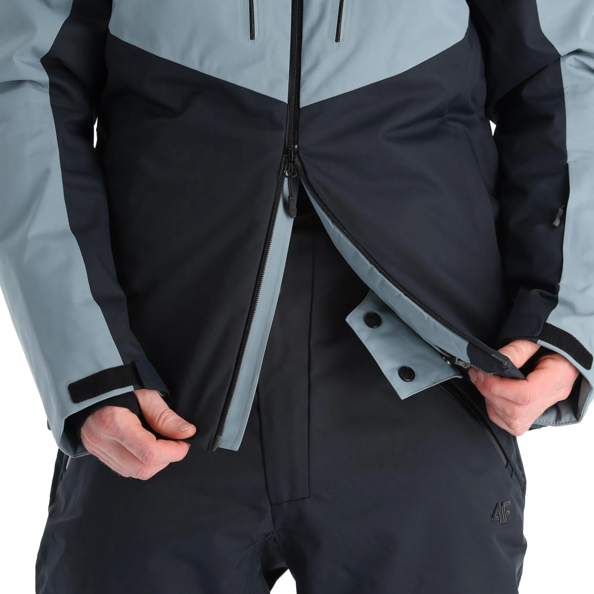 4F, Kumn011 Veste De Ski Hommes Deep Noir 11 4F, Kumn011 Veste De Ski Hommes Deep Noir – Image 9