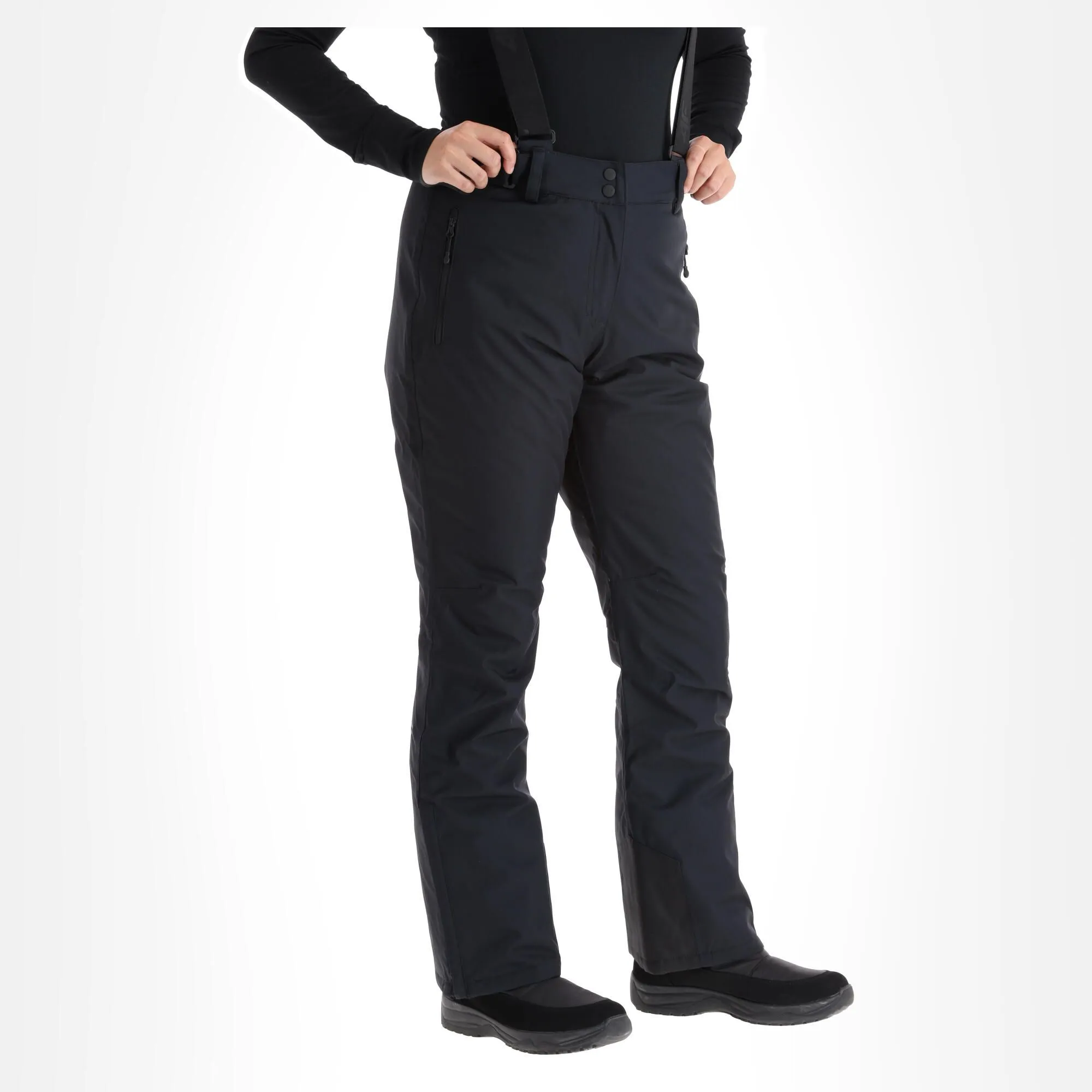 4F, Spdn001 Pantalon De Ski Femmes Deep Noir 3 4F, Spdn001 Pantalon De Ski Femmes Deep Noir