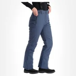 4F, Spdn001 Pantalon De Ski Femmes Denim Bleu -ColourWear Soldes 4f spdn001 ba skibroek gevoerd dames denim blauw 224fxxx112v3 BI 04
