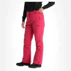 4F, Spdn001 Pantalon De Ski Femmes Hot Rose -ColourWear Soldes 4f spdn001 ba skibroek gevoerd dames hot roze 224fxxx112v4 BI 04