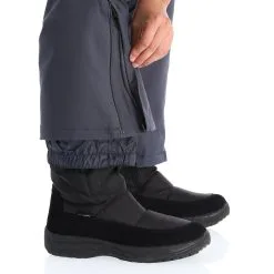 4F, Spdn002 Pantalon De Ski Femmes Dark Gris -ColourWear Soldes 4f spdn002 ba skibroek gevoerd dames dark grijs 224fxxx113v1 BI 09