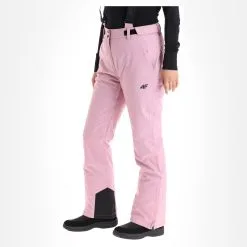 4F, Spdn002 Pantalon De Ski Femmes Dark Rose -ColourWear Soldes 4f spdn002 ba skibroek gevoerd dames dark roze 224fxxx113v3 BI 04