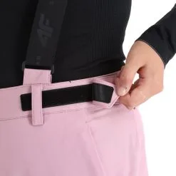 4F, Spdn002 Pantalon De Ski Femmes Dark Rose -ColourWear Soldes 4f spdn002 ba skibroek gevoerd dames dark roze 224fxxx113v3 BI 06