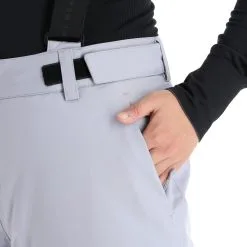 4F, Spdn002 Pantalon De Ski Femmes Gris -ColourWear Soldes 4f spdn002 ba skibroek gevoerd dames grijs 224fxxx113v2 BI 09