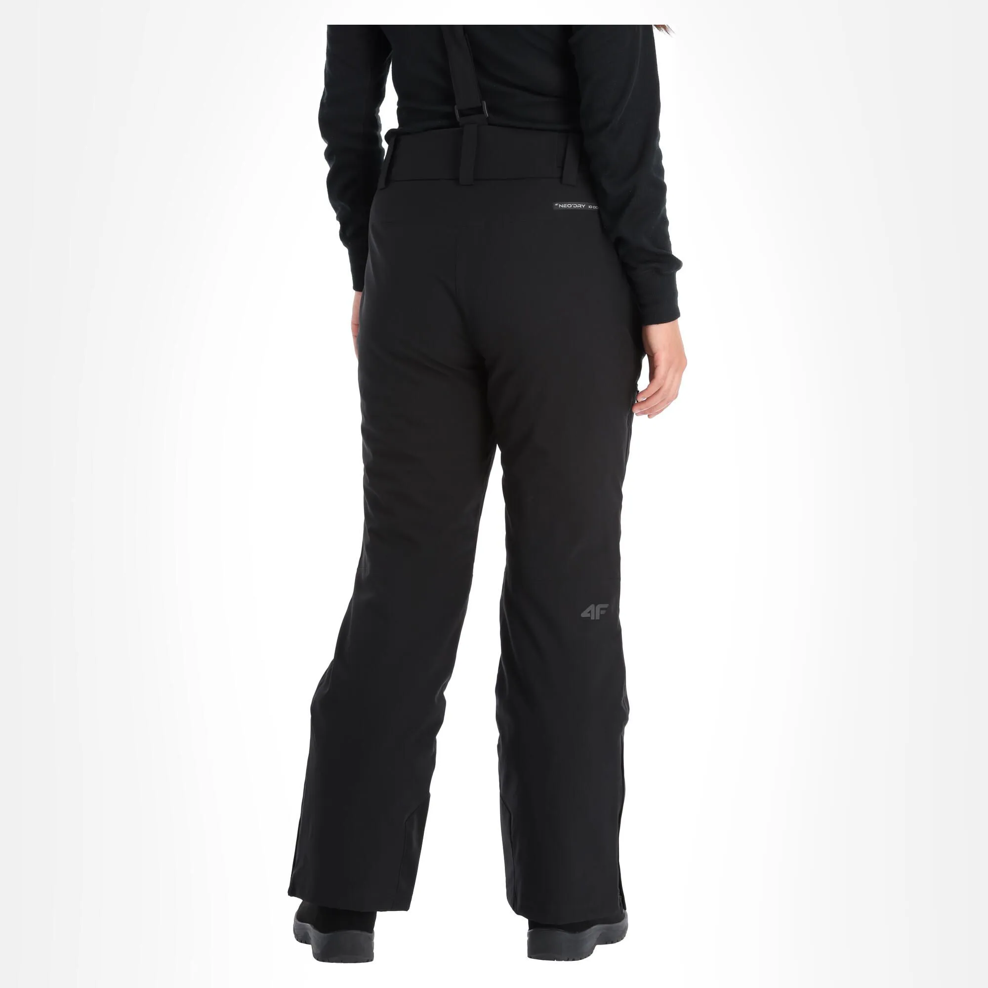 4F, Spdn004 Pantalon De Ski Femmes Deep Noir 4 4F, Spdn004 Pantalon De Ski Femmes Deep Noir – Image 2